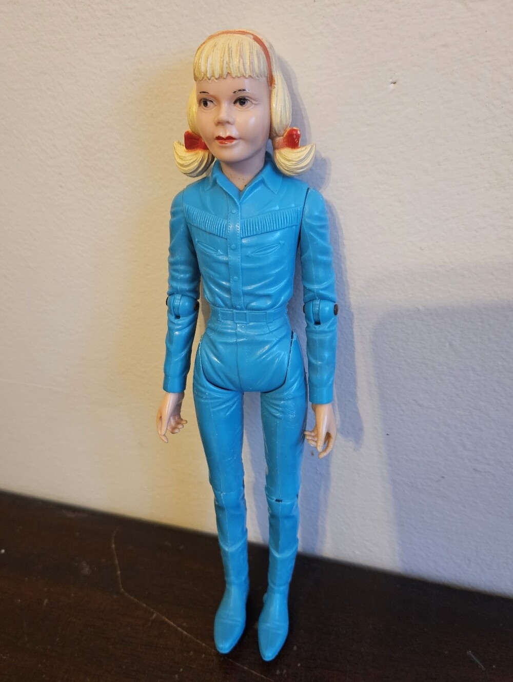 Vintage 1967 Marx Josie West Action Figure Best Of The West Cowgirl 9" Nice
